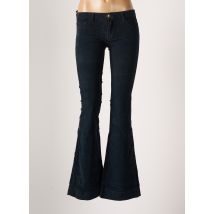 FIVE PM - Pantalon flare bleu en coton - Femme - Taille W27 - Modz