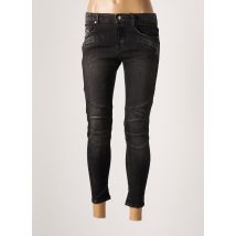 UNIQUE DNM - Jeans coupe slim noir en coton - Femme - Taille W25 - Modz