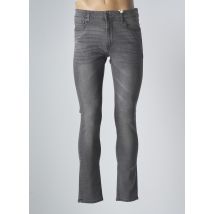 FIFTY - Jeans coupe slim gris en coton - Homme - Taille W36 - Modz