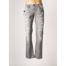 LE TEMPS DES CERISES - Jeans coupe slim gris en coton - Homme - Taille W33 - Modz