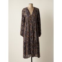 CHARLIE JOE - Robe longue violet en viscose - Femme - Taille 40 - Modz