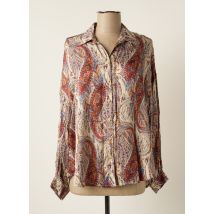 HOD - Chemisier marron en viscose - Femme - Taille 38 - Modz