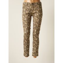 HOD - Pantalon chino marron en coton - Femme - Taille W26 - Modz