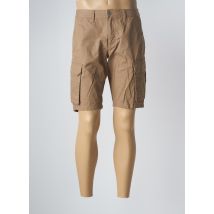 HERO BY JOHN MEDOOX - Bermuda marron en coton pour homme - Taille 42 - Modz