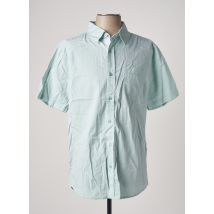 HERO BY JOHN MEDOOX - Chemise manches courtes vert en coton pour homme - Taille M - Modz