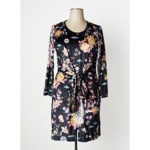 LA FIANCEE DU MEKONG - Robe mi-longue noir en polyester - Femme - Taille 46 - Modz