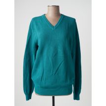 DAMART - Pull bleu en coton - Femme - Taille 38 - Modz