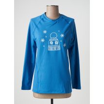 DAMART - Top bleu en polyester - Femme - Taille 38 - Modz