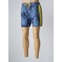 HERO BY JOHN MEDOOX - Short de bain bleu en polyester - Homme - Taille 4XL - Modz