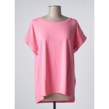 BRANDT* - T-shirt rose en coton pour femme - Taille 42 - Modz