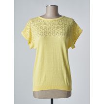 PRINCESSE NOMADE - Pull jaune en coton - Femme - Taille 38 - Modz