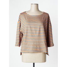 COMMA - Top marron en lin - Femme - Taille 40 - Modz