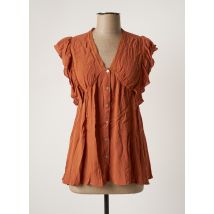 BEST MOUNTAIN - Chemisier orange en viscose - Femme - Taille 34 - Modz