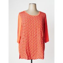 TRIANGLE - Top orange en viscose - Femme - Taille 50 - Modz