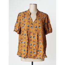 PAKO LITTO - Blouse marron en viscose - Femme - Taille 40 - Modz