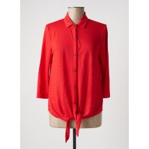 ZERO - Chemisier rouge en viscose - Femme - Taille 40 - Modz