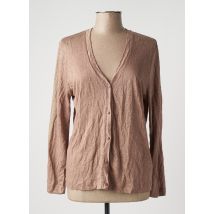 NOT SHY - Gilet manches longues marron en lin - Femme - Taille 36 - Modz