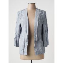 BEST MOUNTAIN - Veste chic bleu en viscose - Femme - Taille 38 - Modz