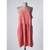 MUS & BOMBON - Robe mi-longue rose en tencel - Femme - Taille 40 - Modz