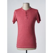 Q/S DESIGNED BY - T-shirt rouge en coton - Homme - Taille S - Modz