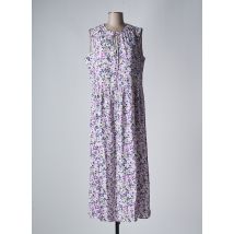 TOM TAILOR - Robe longue violet en viscose - Femme - Taille 42 - Modz