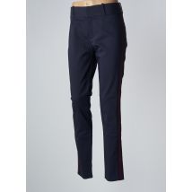 S.OLIVER - Pantalon slim bleu en coton - Femme - Taille 40 - Modz