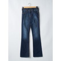 BLEND SHE - Jeans bootcut bleu en coton - Femme - Taille TU - Modz