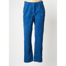 HARRIS WILSON - Pantalon droit bleu en coton - Femme - Taille 36 - Modz