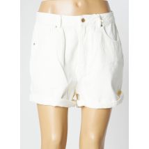 NAGEV - Short blanc en coton - Femme - Taille W32 - Modz