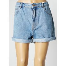 NAGEV - Short bleu en coton - Femme - Taille W31 - Modz