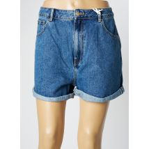 NAGEV - Short bleu en coton - Femme - Taille W32 - Modz