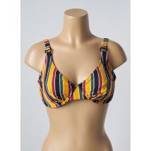SUN PROJECT - Haut de maillot de bain jaune en polyamide - Femme - Taille 44 - Modz