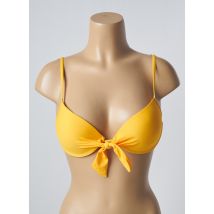 SUN PROJECT - Haut de maillot de bain jaune en polyamide - Femme - Taille 42 - Modz