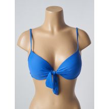 SUN PROJECT - Haut de maillot de bain bleu en polyamide - Femme - Taille 40 - Modz