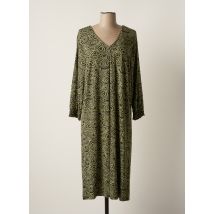 CISO - Robe mi-longue vert en viscose - Femme - Taille 40 - Modz