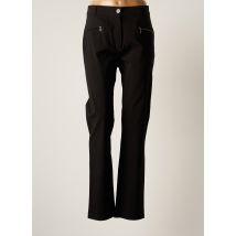 GRIFFON - Pantalon slim noir en viscose - Femme - Taille 52 - Modz