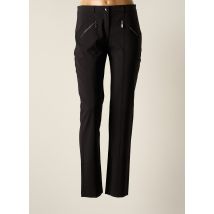 GRIFFON - Pantalon slim noir en polyester pour femme - Taille 38 - Modz