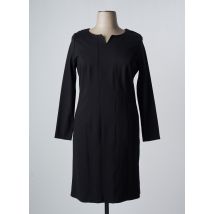PAUSE CAFE - Robe mi-longue noir en viscose - Femme - Taille 46 - Modz
