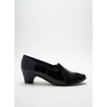 OMBELLE - Mocassins noir en cuir pour femme - Taille 39 1/2 - Modz