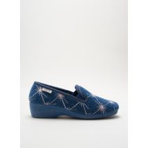 LA MAISON DE L'ESPADRILLE - Chaussons/Pantoufles bleu en textile pour femme - Taille 37 - Modz