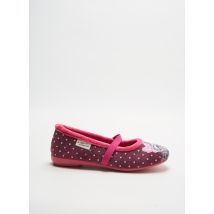 LA MAISON DE L'ESPADRILLE - Chaussons/Pantoufles rose en textile pour fille - Taille 30 - Modz