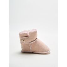 SHEPHERD - Chaussons/Pantoufles rose en cuir - Fille - Taille 20 - Modz