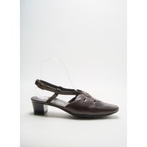 DORNDORF - Sandales/Nu pieds marron en cuir - Femme - Taille TU - Modz