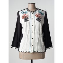 POUPEE CHIC - Veste casual noir en coton - Femme - Taille 44 - Modz