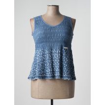 POUPEE CHIC - Top bleu en polyester - Femme - Taille 40 - Modz