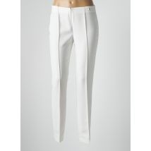 BRUNELLA - Pantalon slim beige en viscose - Femme - Taille 48 - Modz