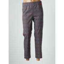 POUPEE CHIC - Pantalon 7/8 rouge en polyester - Femme - Taille 44 - Modz