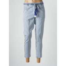 POUPEE CHIC - Pantacourt bleu en coton - Femme - Taille 38 - Modz