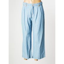 ESPRIT - Pantalon 7/8 bleu en coton - Femme - Taille TU - Modz