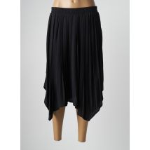 CALIE - Jupe mi-longue noir en polyester - Femme - Taille 40 - Modz